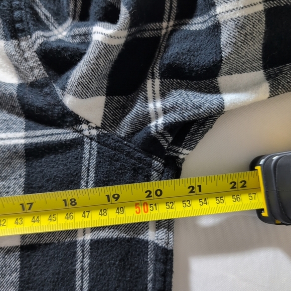 Hollister Flannel Hooded men's Long Sleeve Size Small - Picture 4 of 6